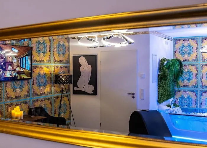 Luxury Whirlpool Jacuzzi 아파트 *